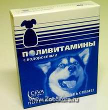 ВИТАМИНЫ СЕВА для собак Водоросли 60 таблеток
