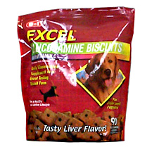 ЕК4803  8 IN 1 EXCEL GLUCOSAMINE BISCUITS-90 each бисквиты с глюкозамином  для щенков и собак