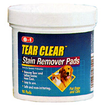 EJ7100 8 IN 1 TEAR STAIN REMOVER PADS очищающие салфетки для удаления пятен от слез и слюны