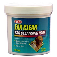 EJ7101 8 IN 1 EAR CLEANSING очищающие салфетки для ушей для домашних животных