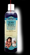 21112 BIOgroom SUPER WHITE SHAMPOO шампунь для собак супер белый  355мл.