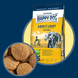 Хэппи Дог/Happy Dog  Эдалт Лайт/Adult Light Supreme Fit&Well облегченный для взрослых собак 12,5 кг