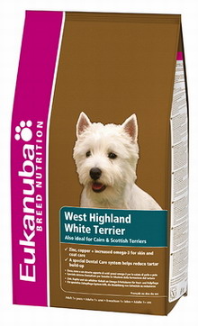 Eukanuba Dog Breed Nutrition West Highland White Terrier 2,5 кг