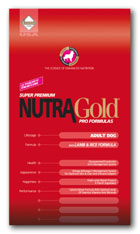 NUTRA GOLD  сухой корм Ягненок с рисом для взрослых собак 15 кг