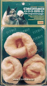 TiTBiT 10048   Пончики  говяжьи для собак (полипропиленовый пакет)